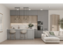 Maniglietta Mobile per Bordo Hexa Interasse 160 mm.P190x50L Nero Opaco | GTV - immagine 4